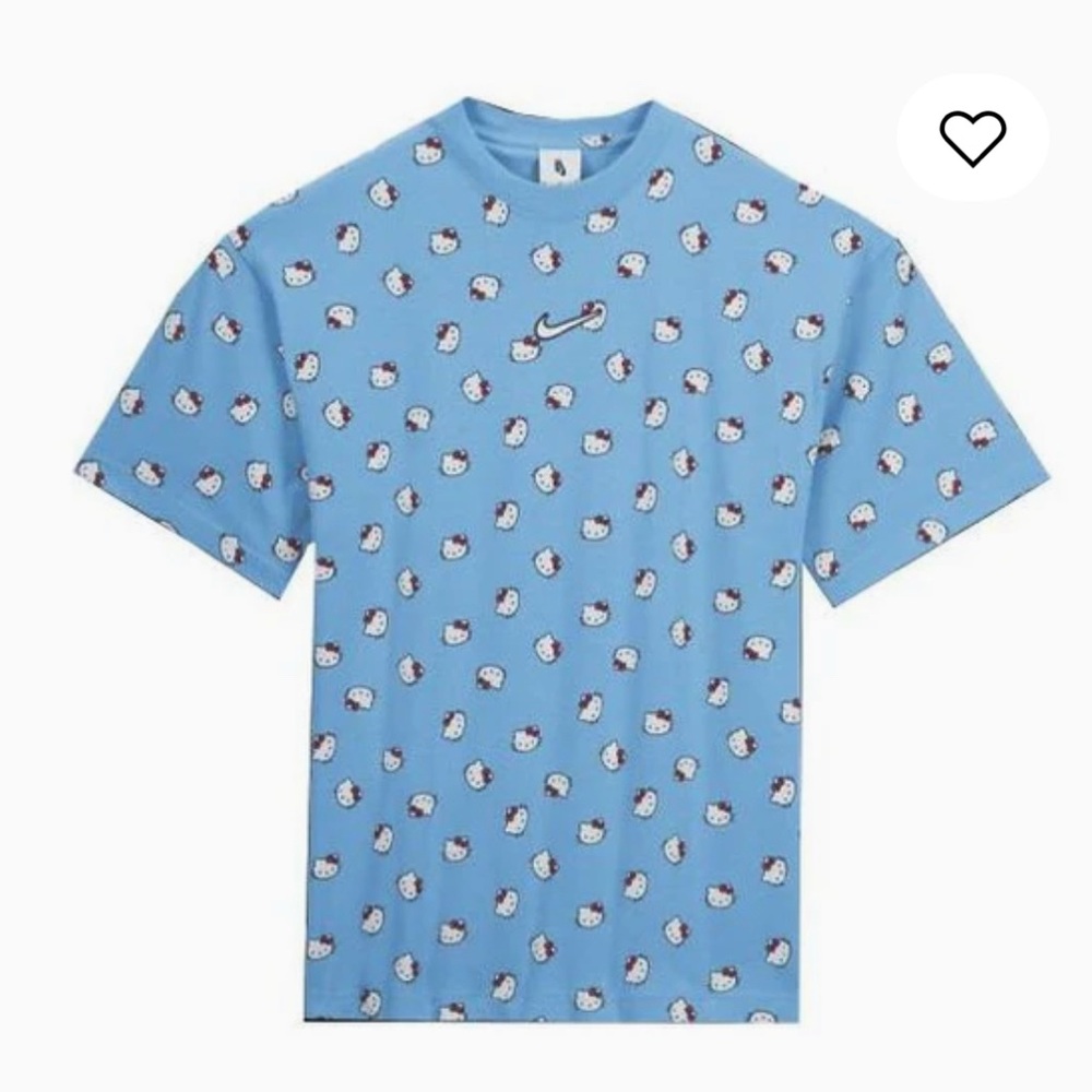 Nike Hello Kitty Blue Graphic Short Sleeve Tee